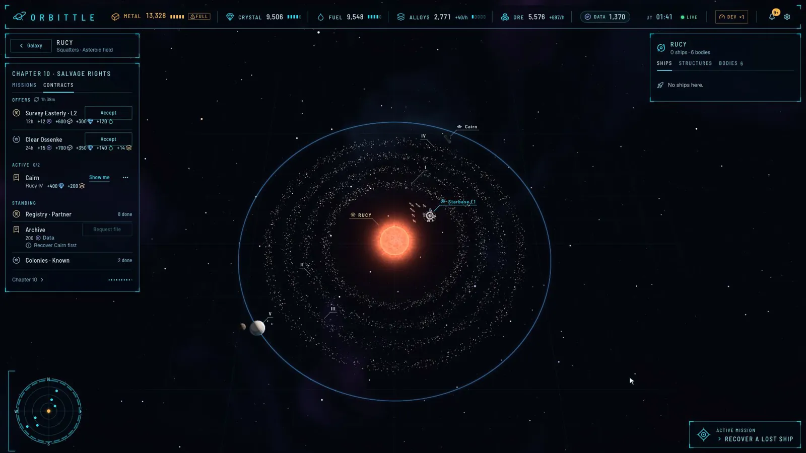 A lost ship
